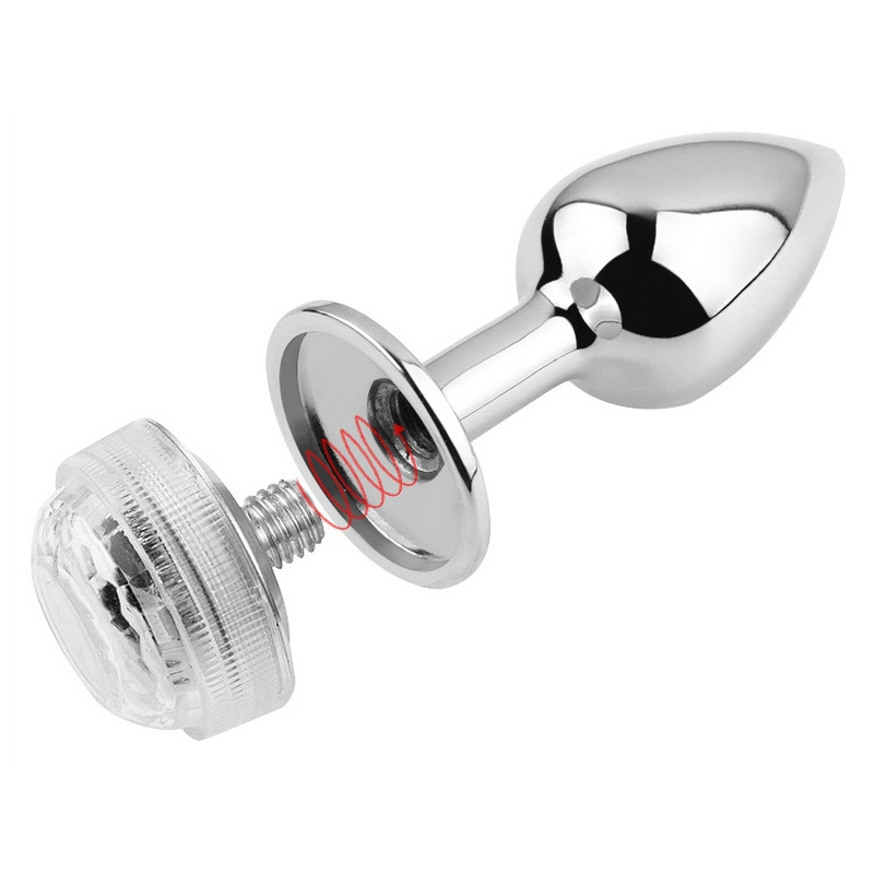 plug bijou lumineux light led m 7 x 34cm 6