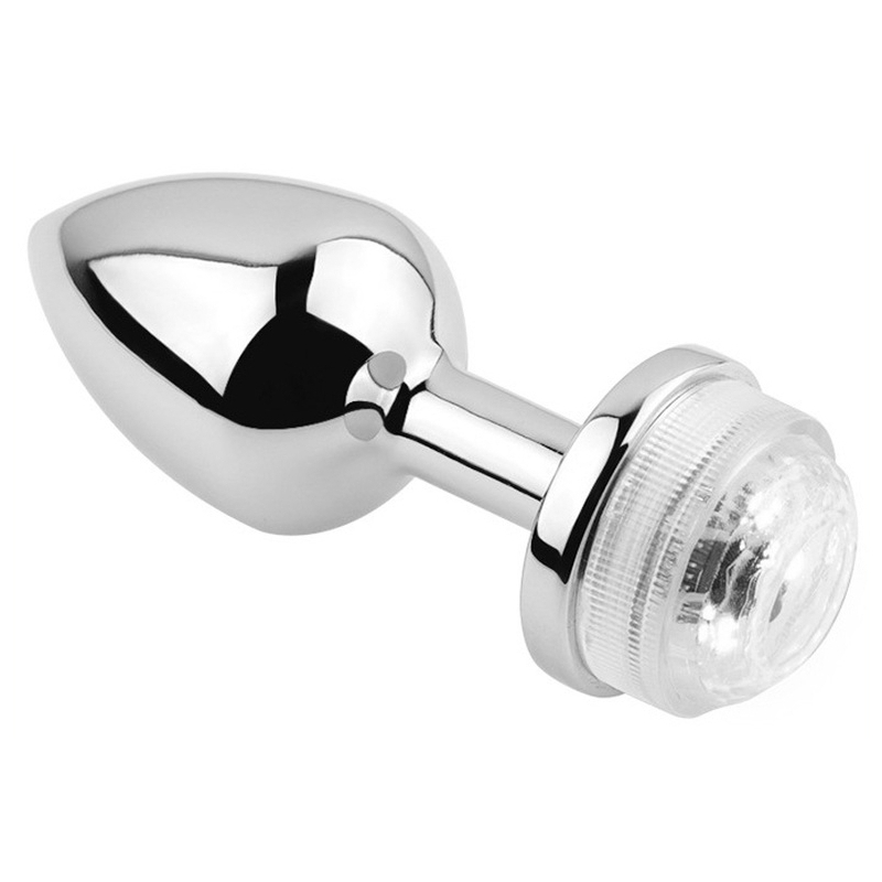 plug bijou lumineux light led s 6 x 27cm 3