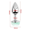 plug bijou lumineux light led s 6 x 27cm 4