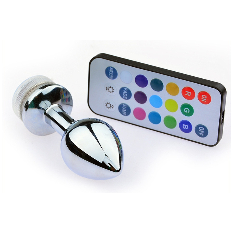 plug-bijou-lumineux-light-led-s-6-x-27cm plug bijou lumineux light led s 6 x 27cm