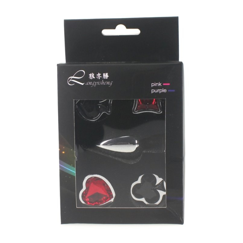 plug bijou poker up 6 x 27cm 1