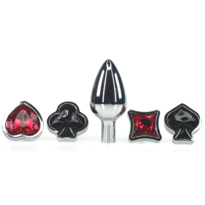 plug bijou poker up 6 x 27cm