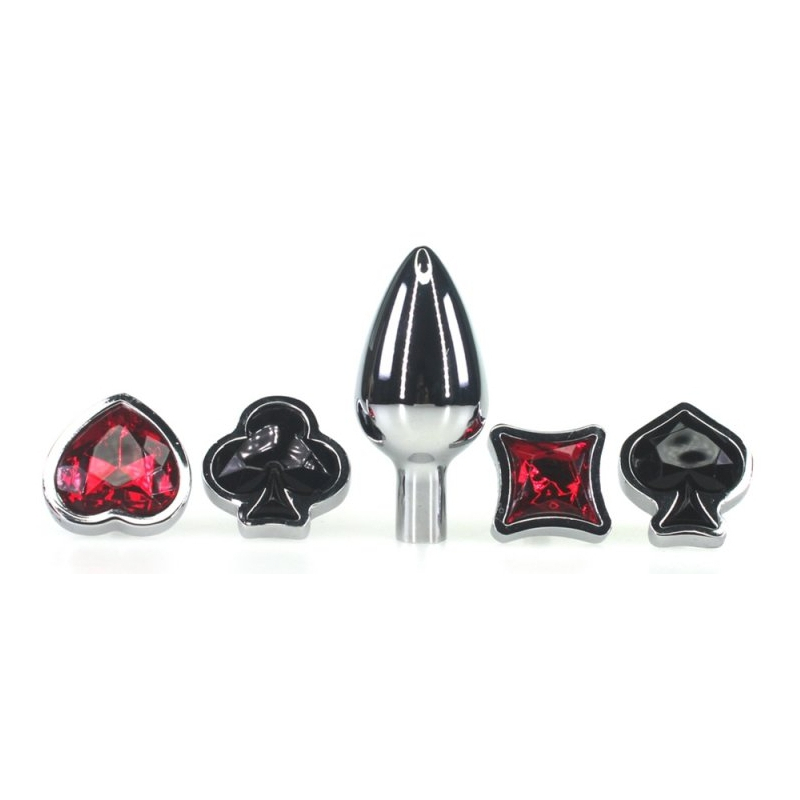 plug bijou poker up 6 x 27cm