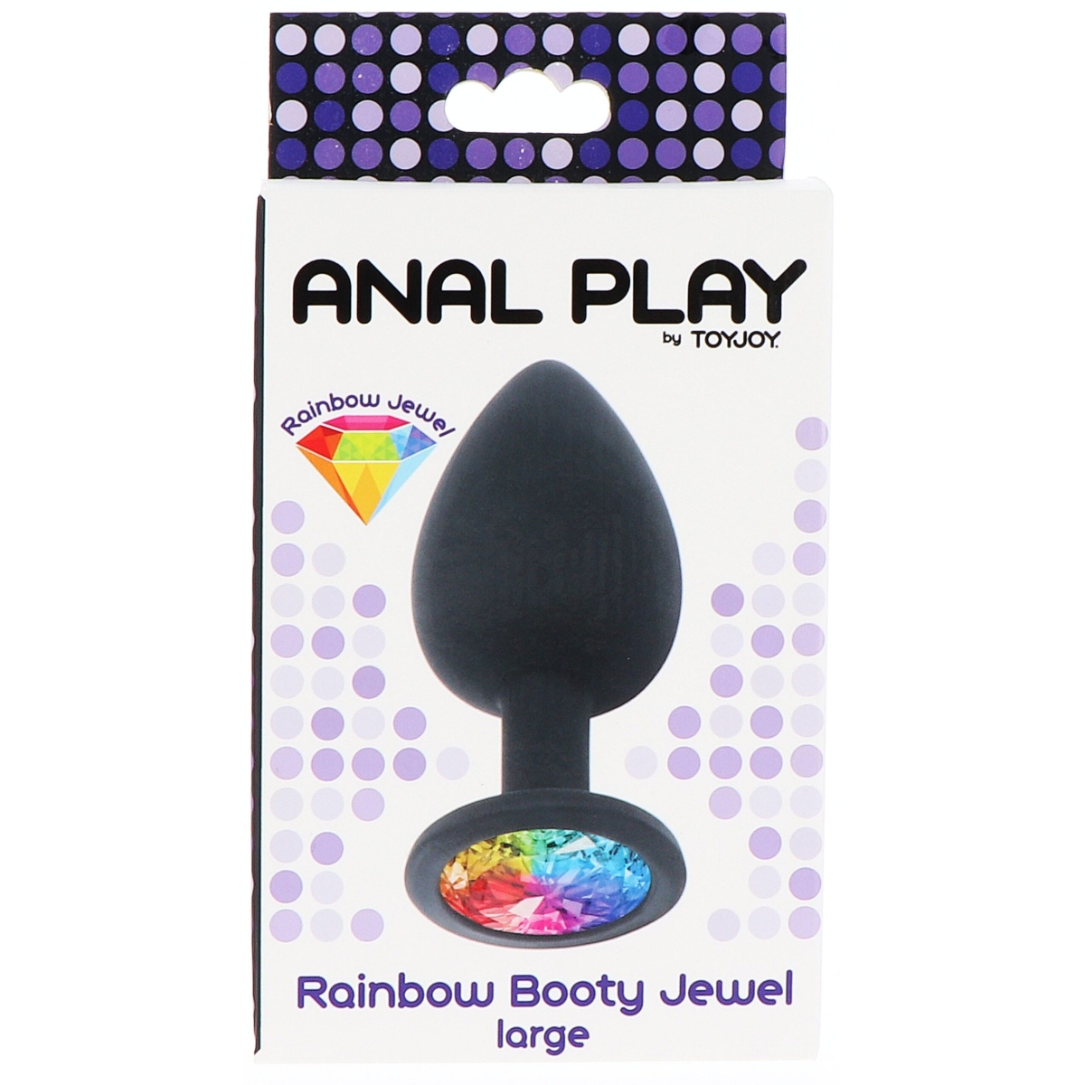 plug bijou rainbow l 9 x 4 cm 1 scaled