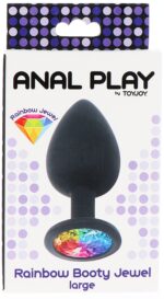 plug bijou rainbow l 9 x 4 cm 1 scaled