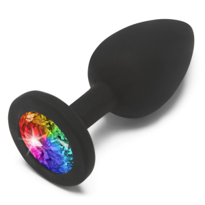 plug bijou rainbow s 6 x 28 cm