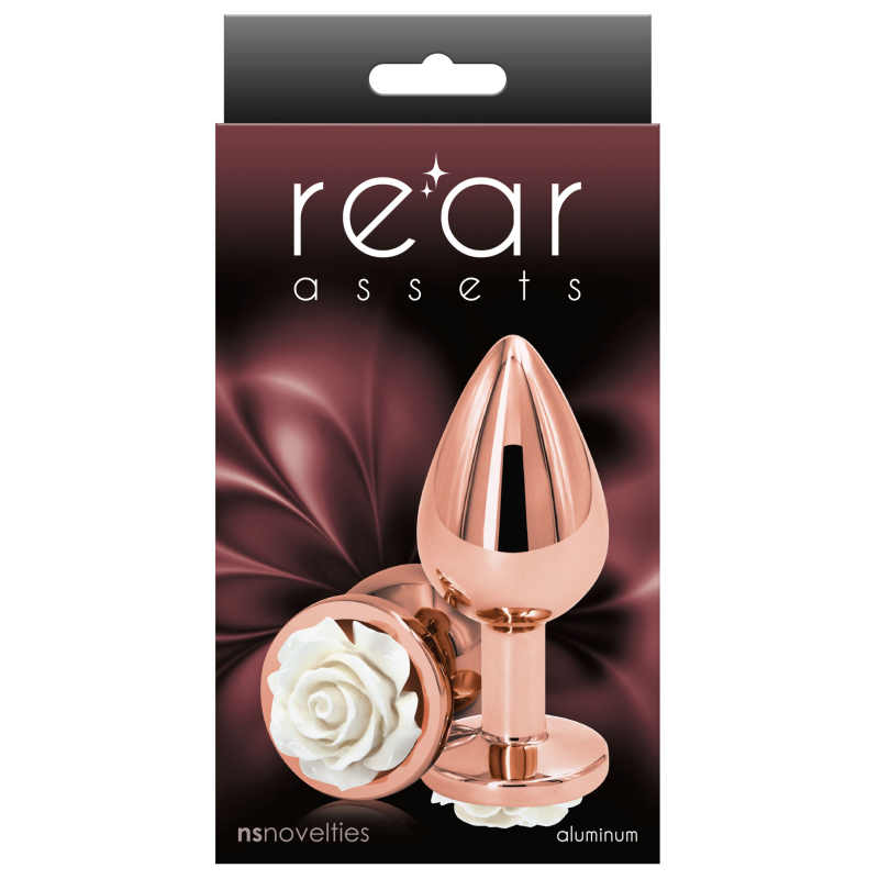 plug bijou rear m 7 x 34cm rose blanc 1