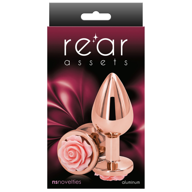 plug bijou rear m 7 x 34cm rose rose 1