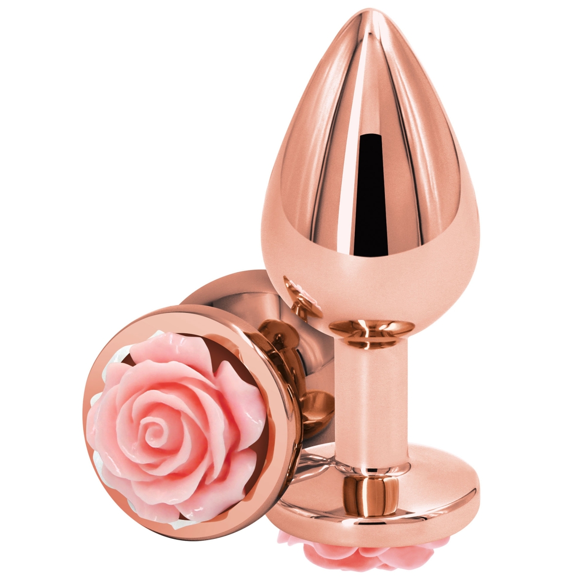 plug bijou rear m 7 x 34cm rose rose