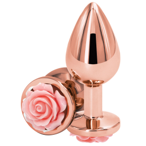 plug bijou rear m 7 x 34cm rose rose