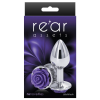 plug bijou rear s 6 x 27cm argente violet 1