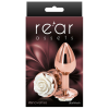 plug bijou rear s 6 x 27cm rose blanc 1