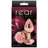 plug bijou rear s 6 x 27cm rose rose 1