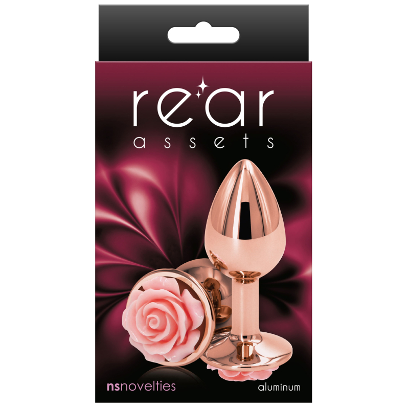 plug bijou rear s 6 x 27cm rose rose 1