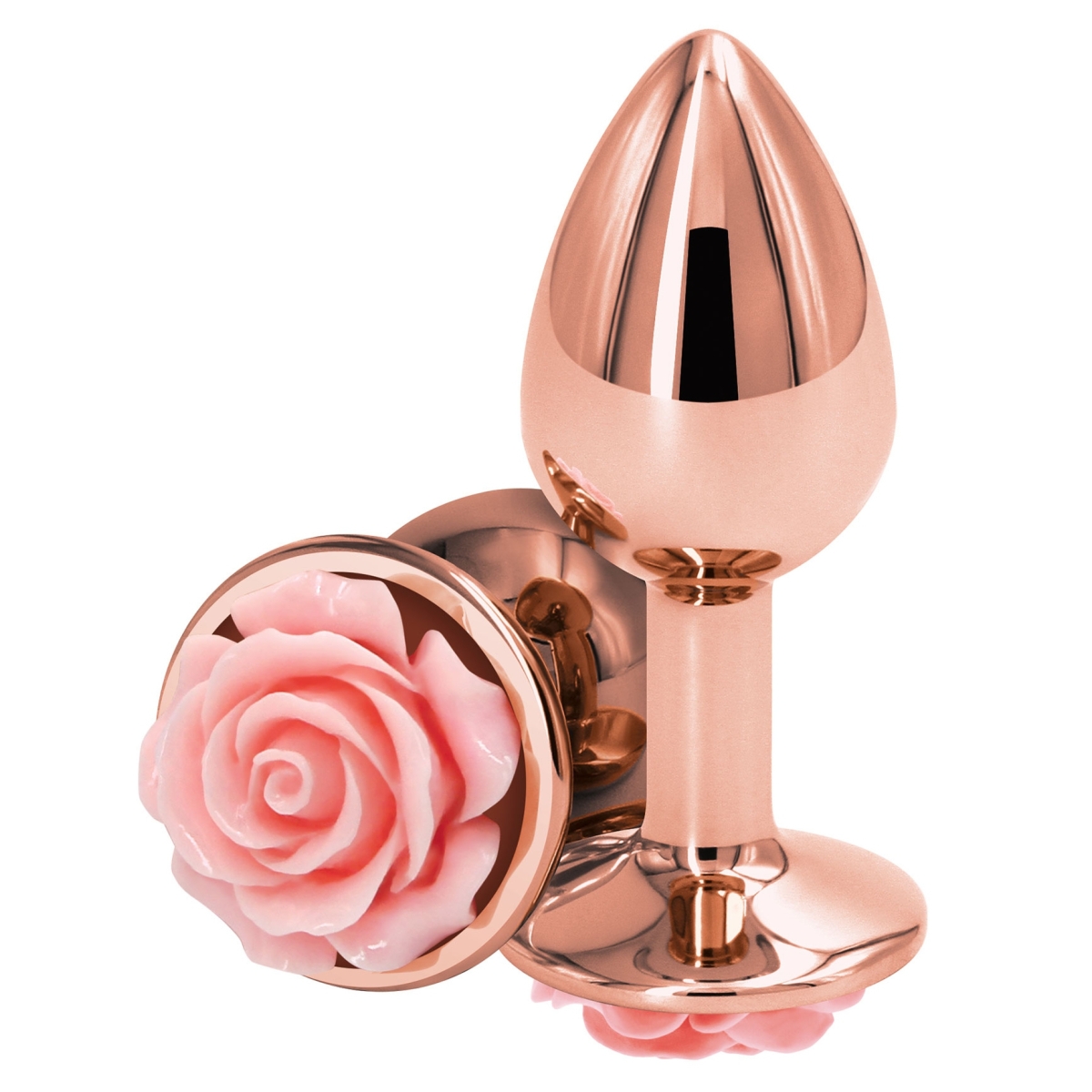 plug bijou rear s 6 x 27cm rose rose