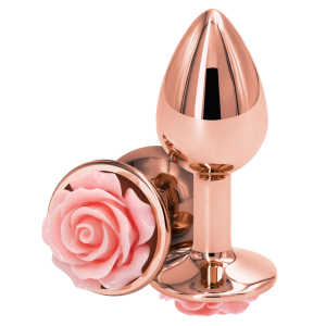 plug bijou rear s 6 x 27cm rose rose