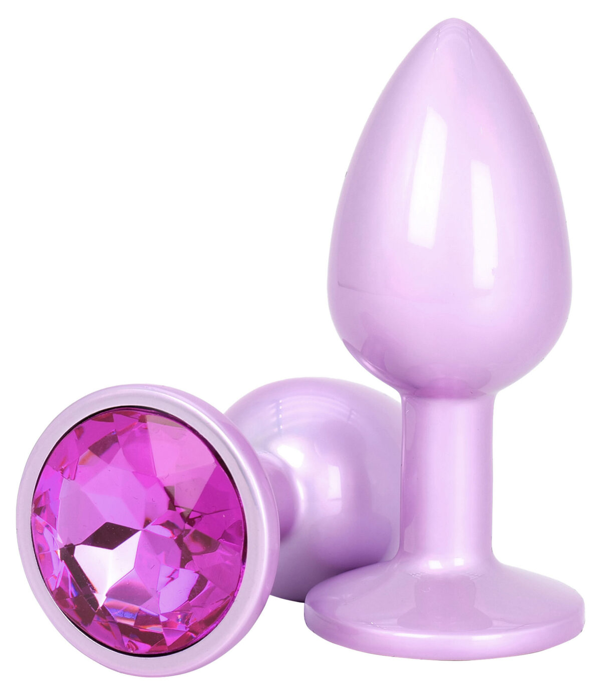 plug bijou shine like a star 6 x 27cm rose