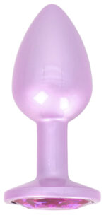 plug bijou shine like a star 6 x 27cm rose 2