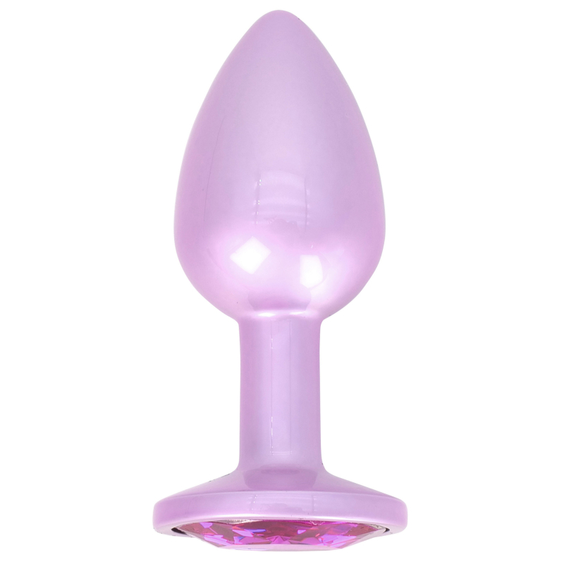 plug bijou shine like a star 6 x 27cm rose 2