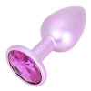 plug bijou shine like a star 6 x 27cm rose 3