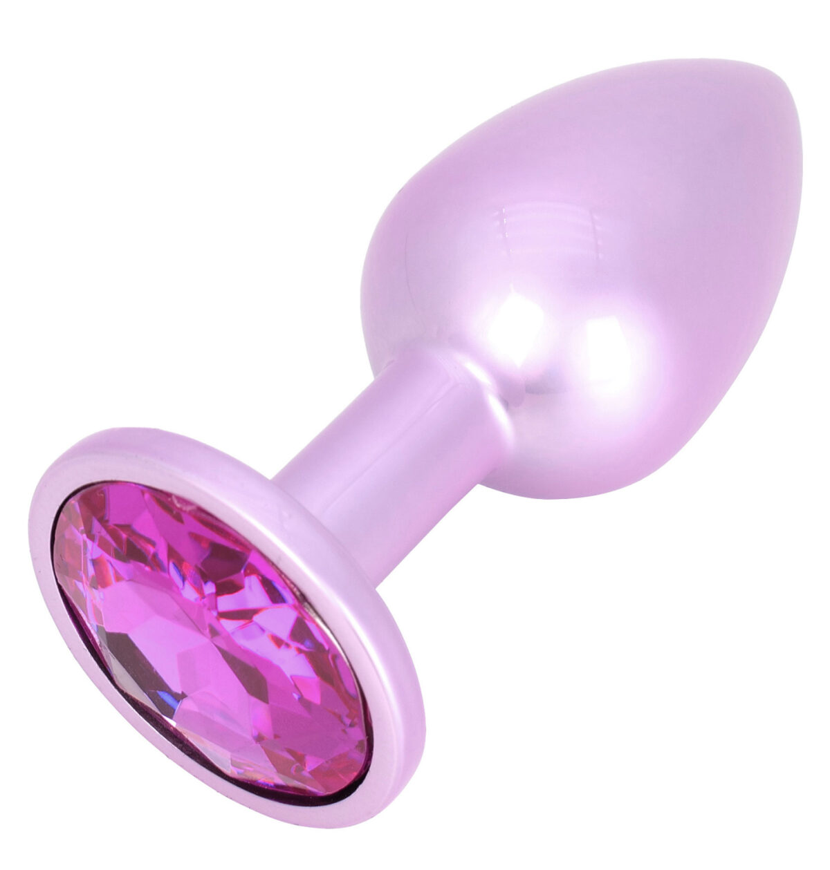 plug bijou shine like a star 6 x 27cm rose 3