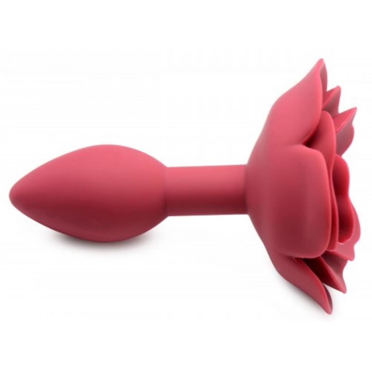 plug bijou silicone booty blum avec rose 75 x 3cm 2
