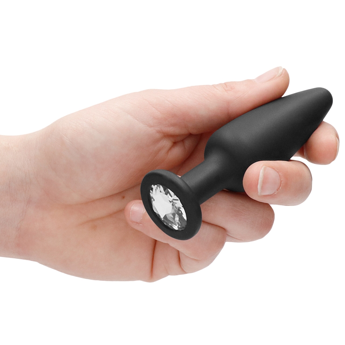 plug bijou silicone cone diamond 9 x 3 cm 6 scaled