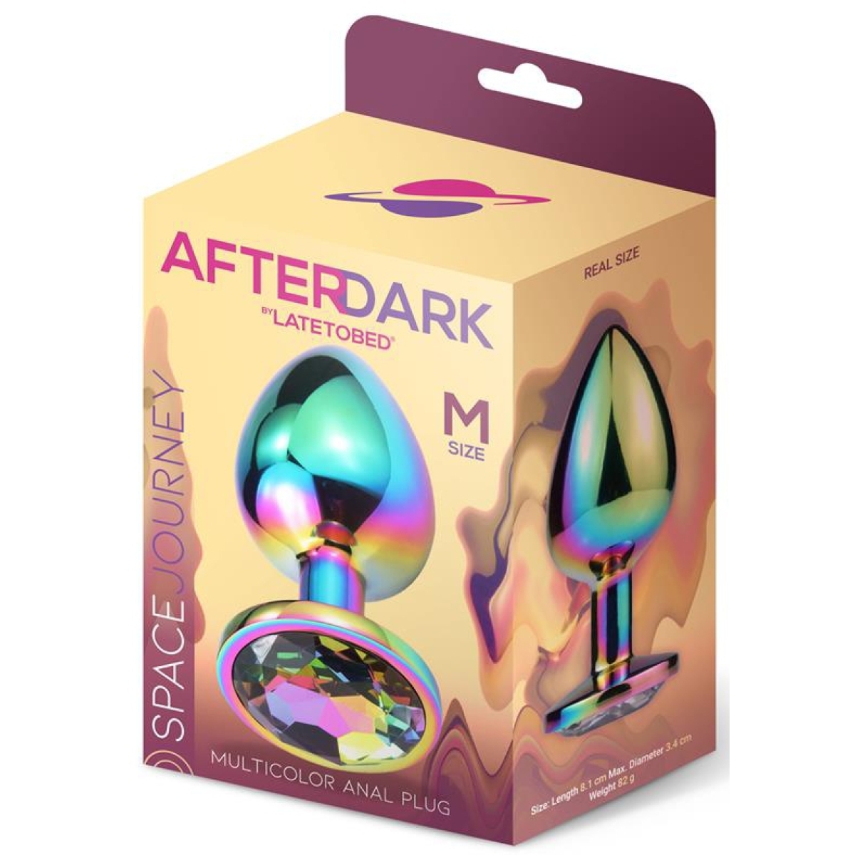 plug bijou space journey m 7 x 33cm 1