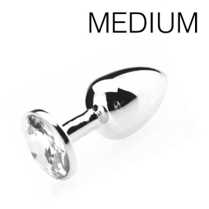 plug bijou spolly diamant 7 x 34 cm medium