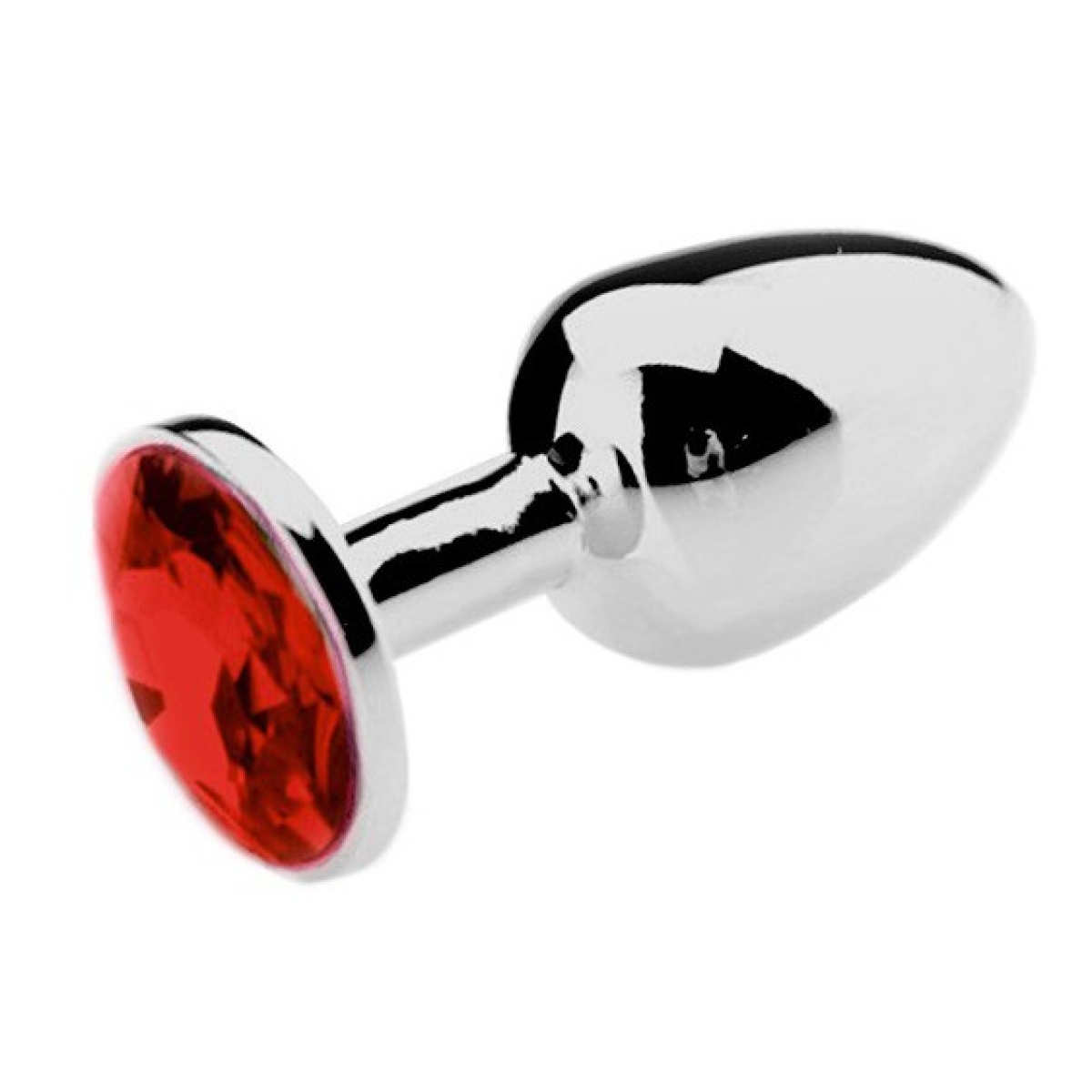 plug bijou spolly medium rouge 7 x 34cm 1