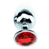 plug bijou spolly medium rouge 7 x 34cm 2