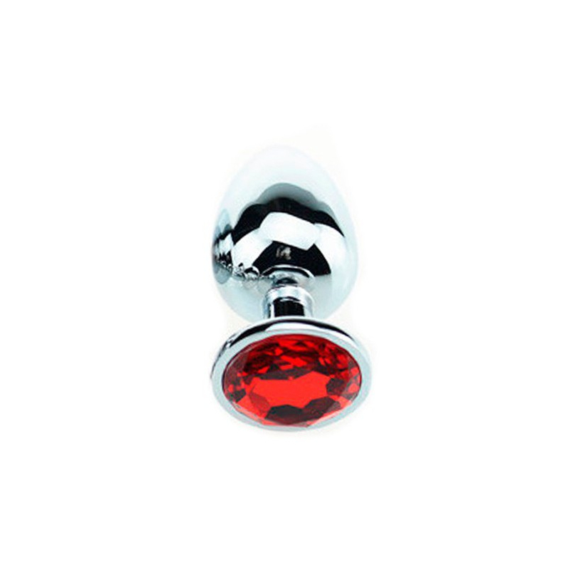 plug bijou spolly medium rouge 7 x 34cm 2