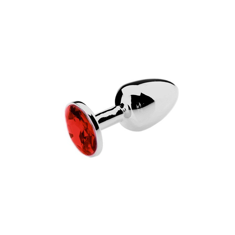 plug bijou spolly small rouge 6 x 27cm 1