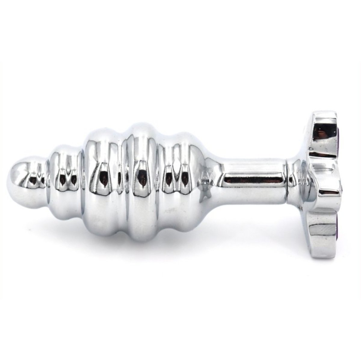 plug bijou star 65 x 28cm violet 2