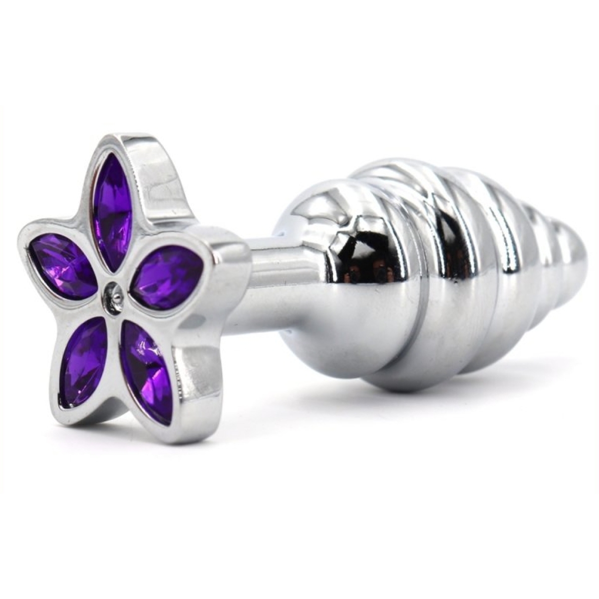 plug bijou star 65 x 28cm violet 5