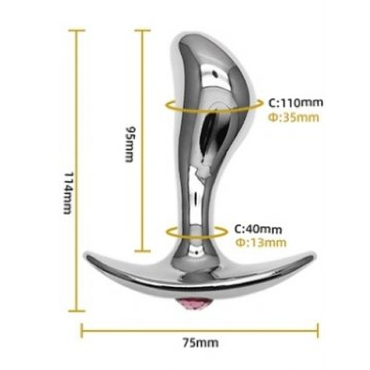 plug bijou stim point g l 95 x 35 cm 4