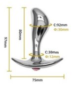 plug bijou stim point g m 9 x 3 cm 4