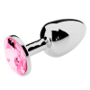 plug bijou strass rose medium 7 x 34cm 2