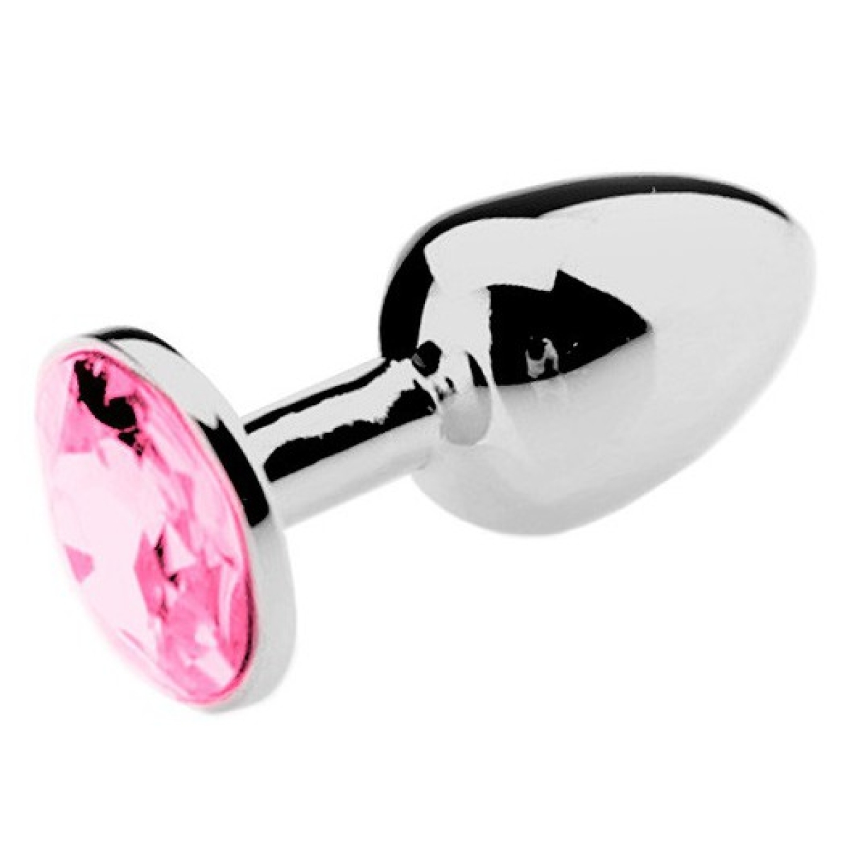 plug bijou strass rose medium 7 x 34cm 2