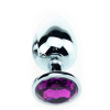 plug bijou strass violet medium 7 x 34cm 1
