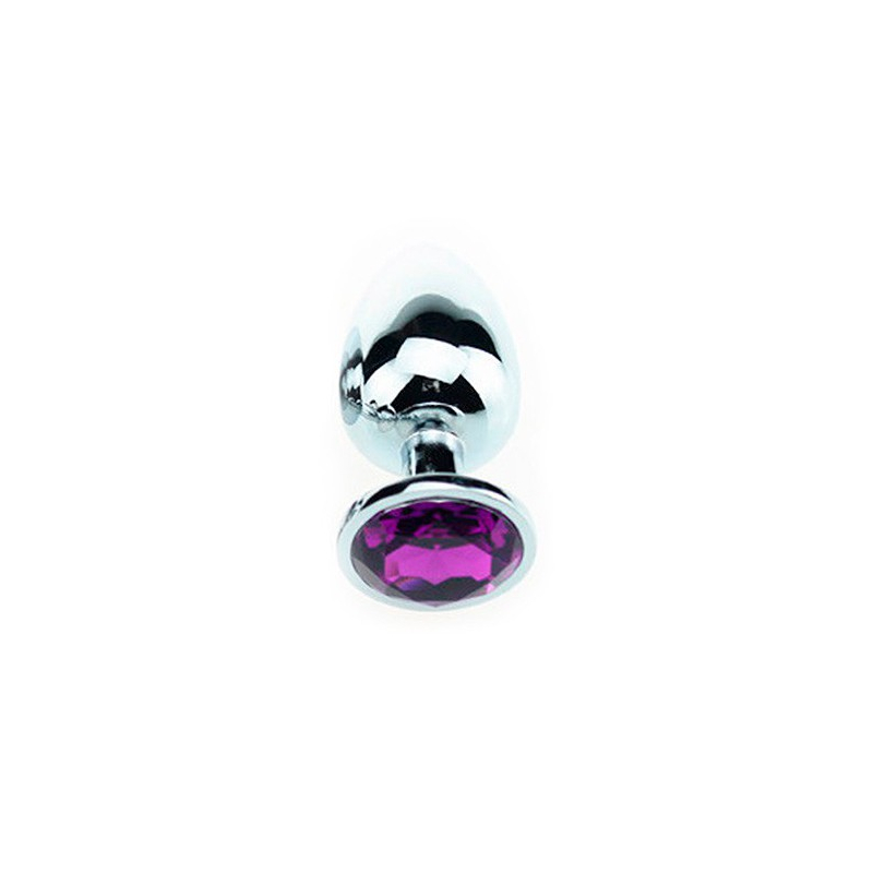 plug bijou strass violet small 65 x 27cm 1