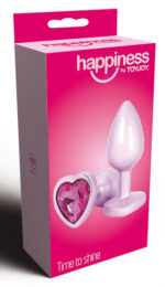 plug bijou time to shine 6 x 27cm rose 1