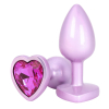 plug bijou time to shine 6 x 27cm rose