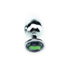 plug bijou vert 6 x 27 cm 1
