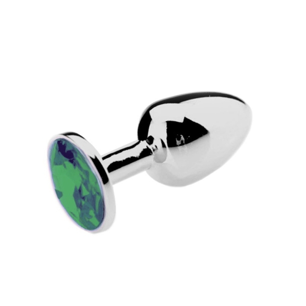 plug bijou vert 6 x 27 cm 2