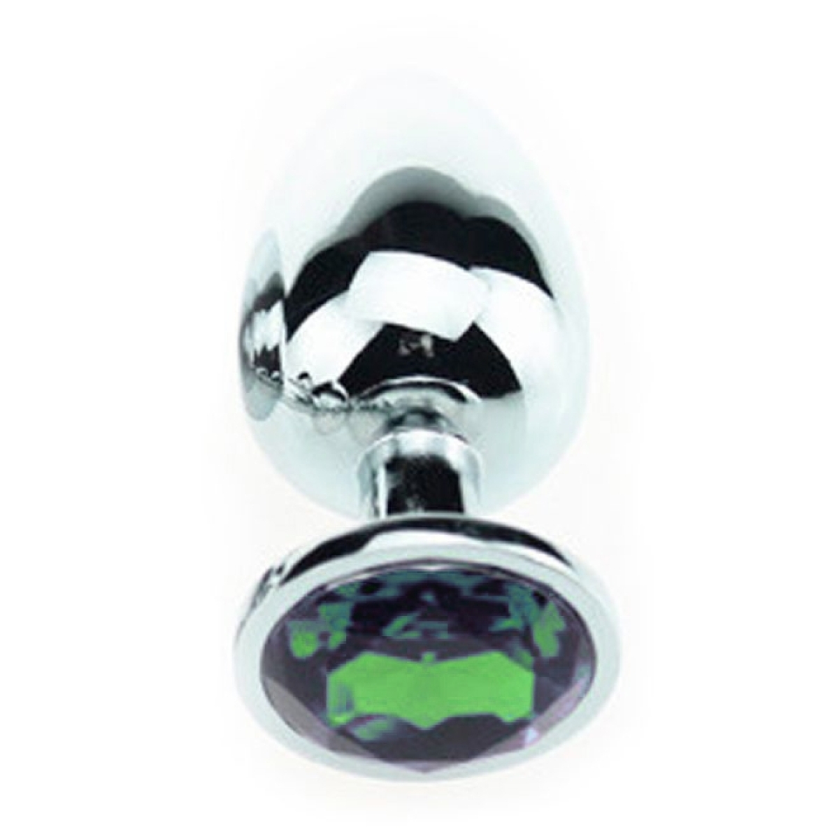 plug bijou vert 8 x 4 cm 1