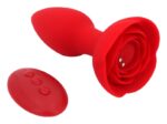 plug bijou vibrant rose 10 x 4cm
