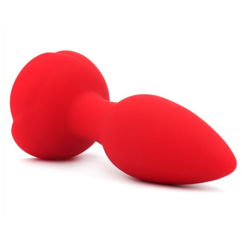 plug bijou vibrant rose 10 x 4cm 2