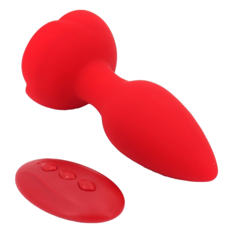 plug bijou vibrant rose 10 x 4cm 5