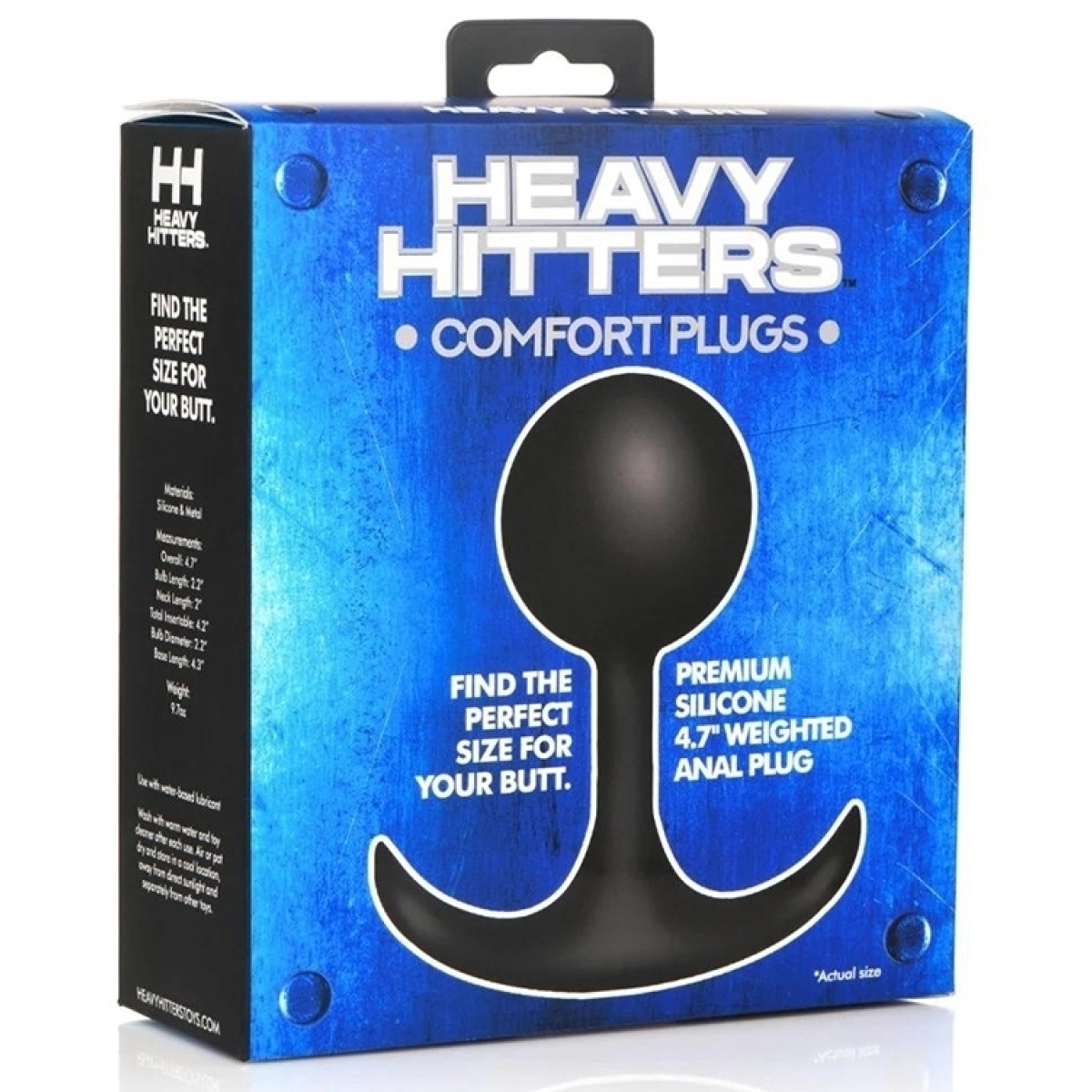 plug boule comfort xl 11 x 55cm poids 270g 1